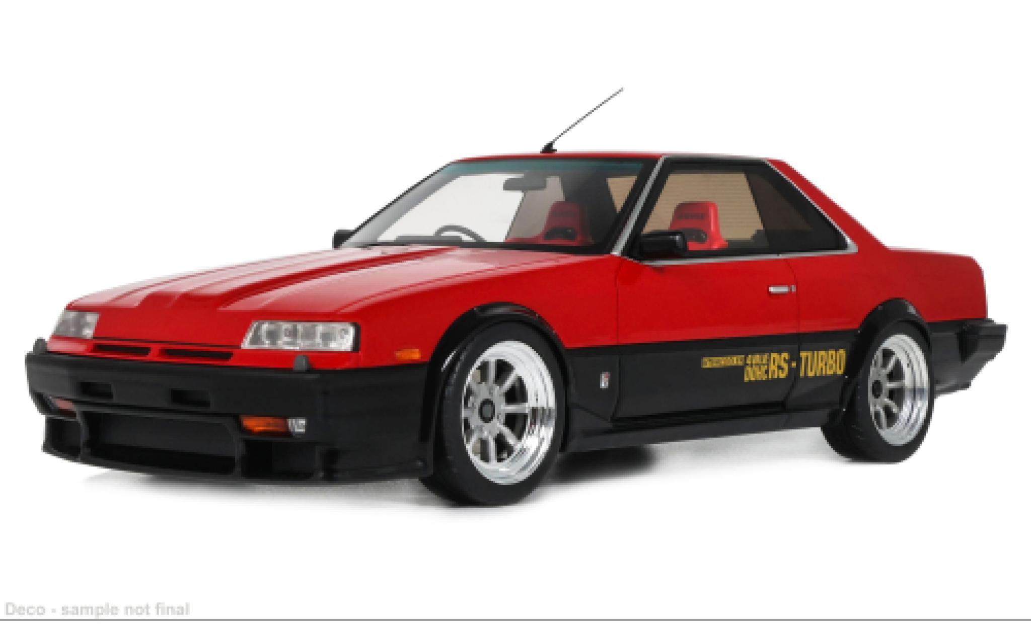 Nissan Skyline 1/18 Ottomobile 2000 RS-X Turbo (DR30) red/black 1984 1:18 diecast model cars