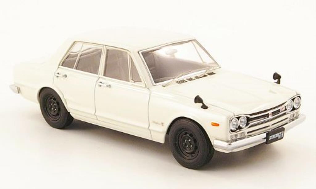 Nissan Skyline 1/43 Ebbro GT-R (C10) white 4-Turer Limousine 1970 diecast model cars