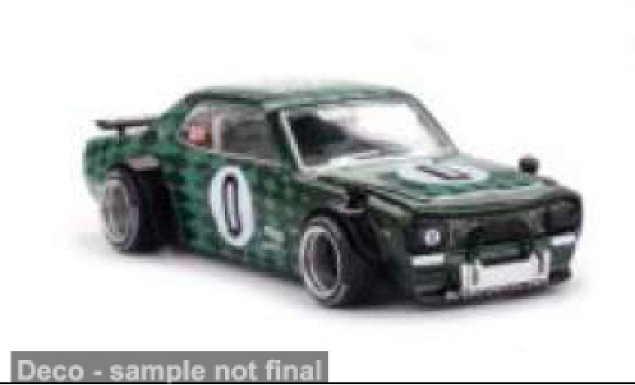 Nissan Skyline 1/64 Mini GT GT-R (KPGC10) green 1969 1:64 diecast model cars