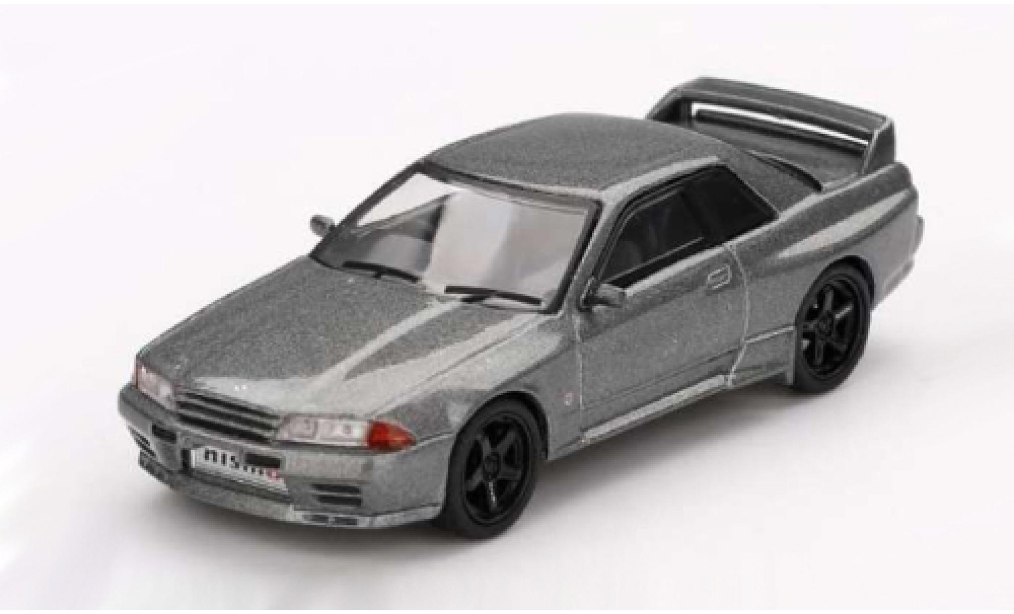 Nissan Skyline 1/64 Mini GT GT-R (Nismo BNR32 CRS Version) grey 1:64 diecast model cars