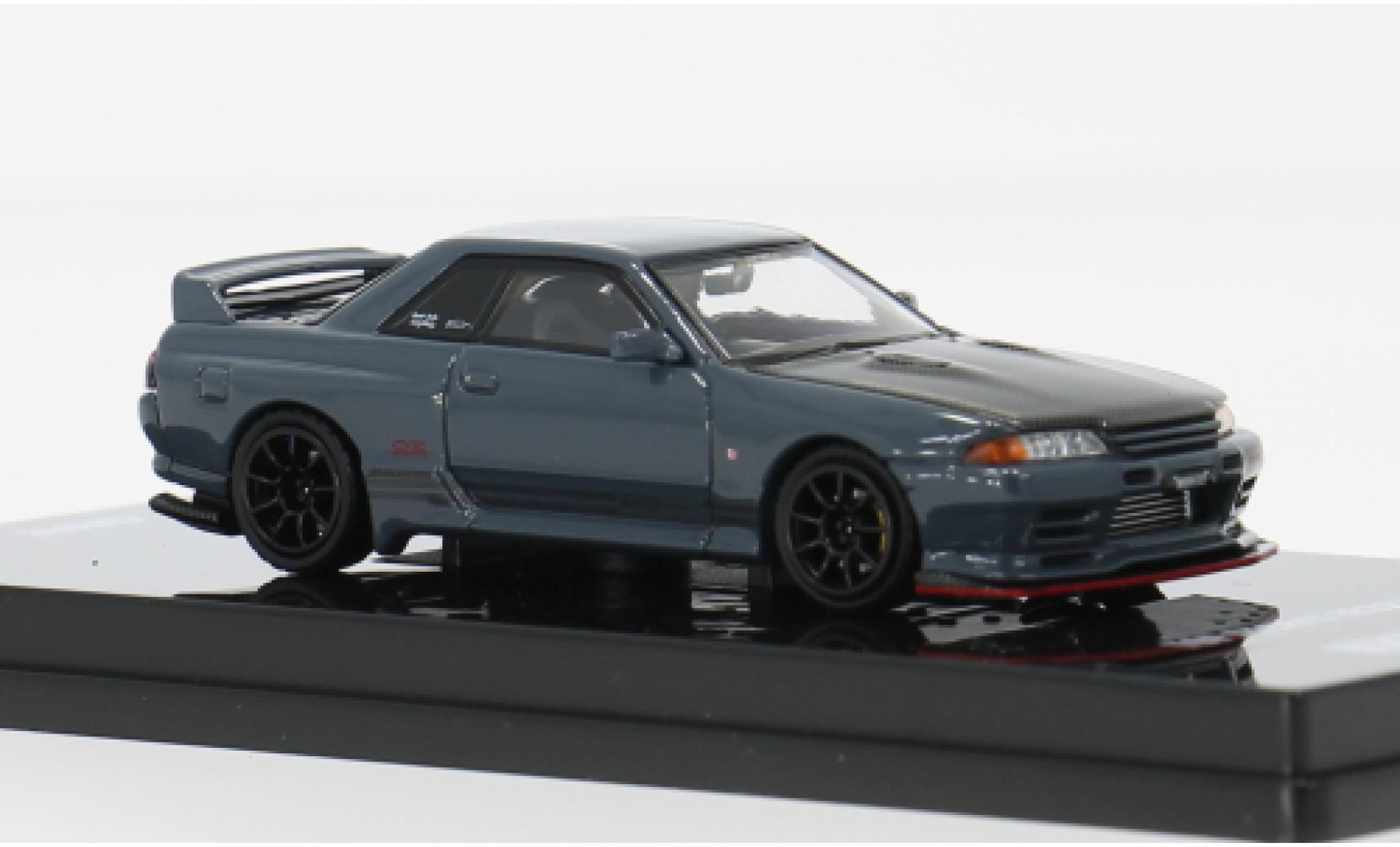 Nissan Skyline 1/64 INNO64 GT-R (R32) grey 1989 1:64 diecast model cars
