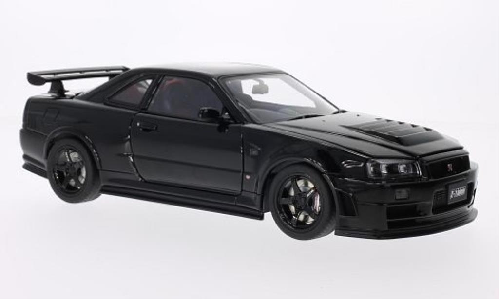 Nissan Skyline 1/18 Autoart GT-R (R34) NISMO Z-Tune black 2005 diecast model cars