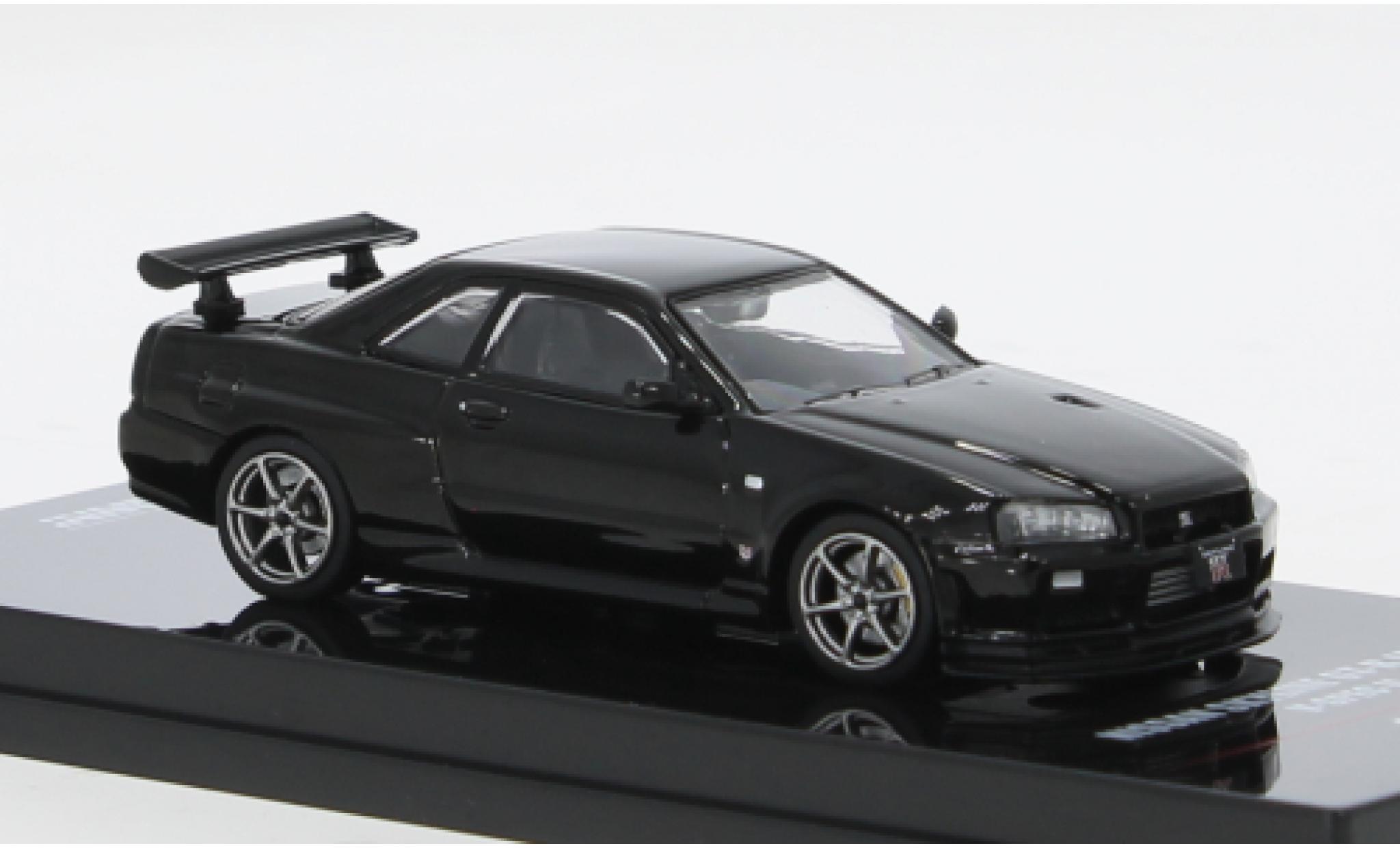 Nissan Skyline 1/64 INNO64 GT-R ( black 1:64 diecast model cars