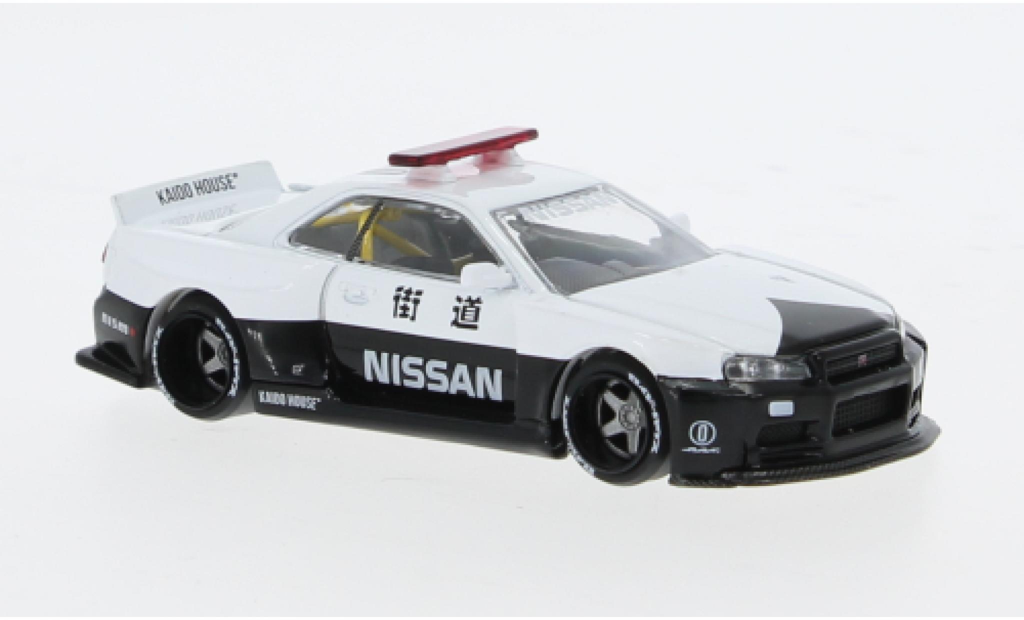 Nissan Skyline 1/64 Mini GT GTR (R Japanisch 1:64 diecast model cars