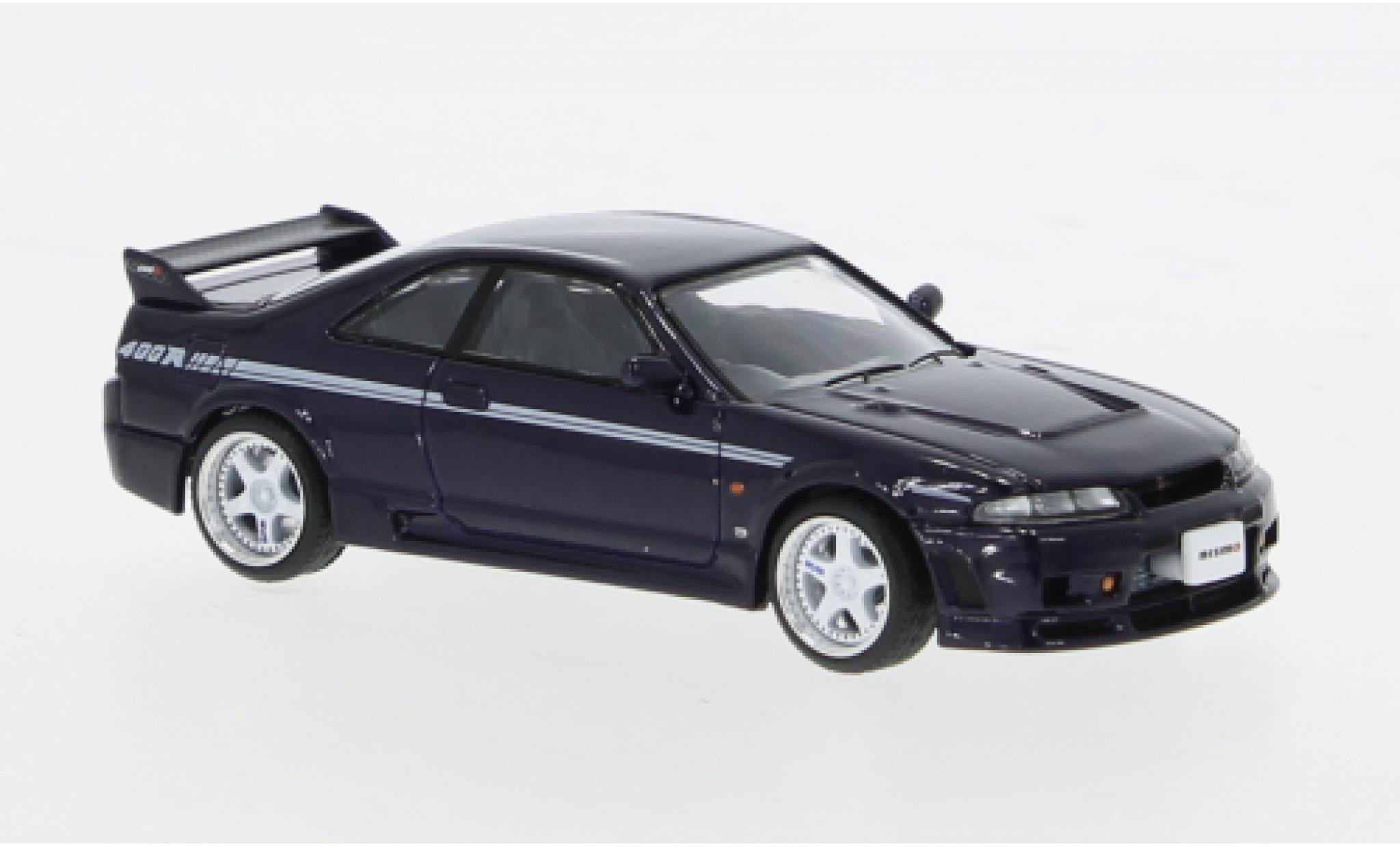 Nissan Skyline 1/64 Pop Race (R33) purple 1:64 diecast model cars
