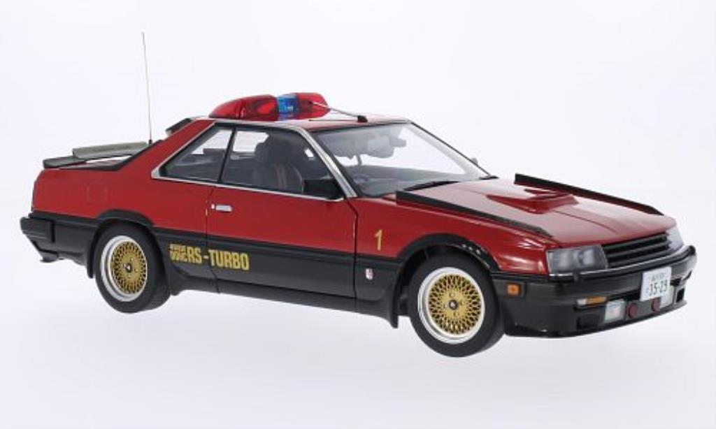 Nissan Skyline 1/18 Autoart (DR30) Seibu-Keisatsu Machine -1 red/black RHD diecast model cars