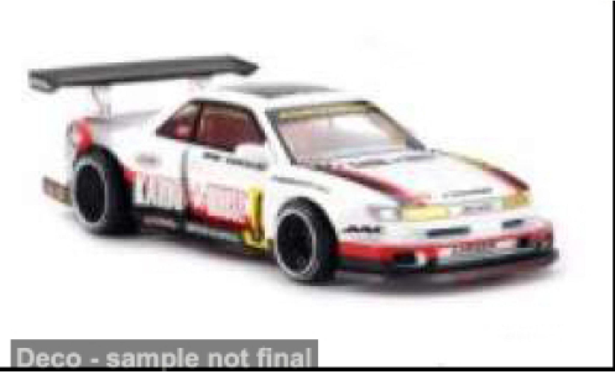 Nissan Skyline 1/64 Mini GT S13-R Circuit Spec V1 white/Dekor 1991 1:64 diecast model cars