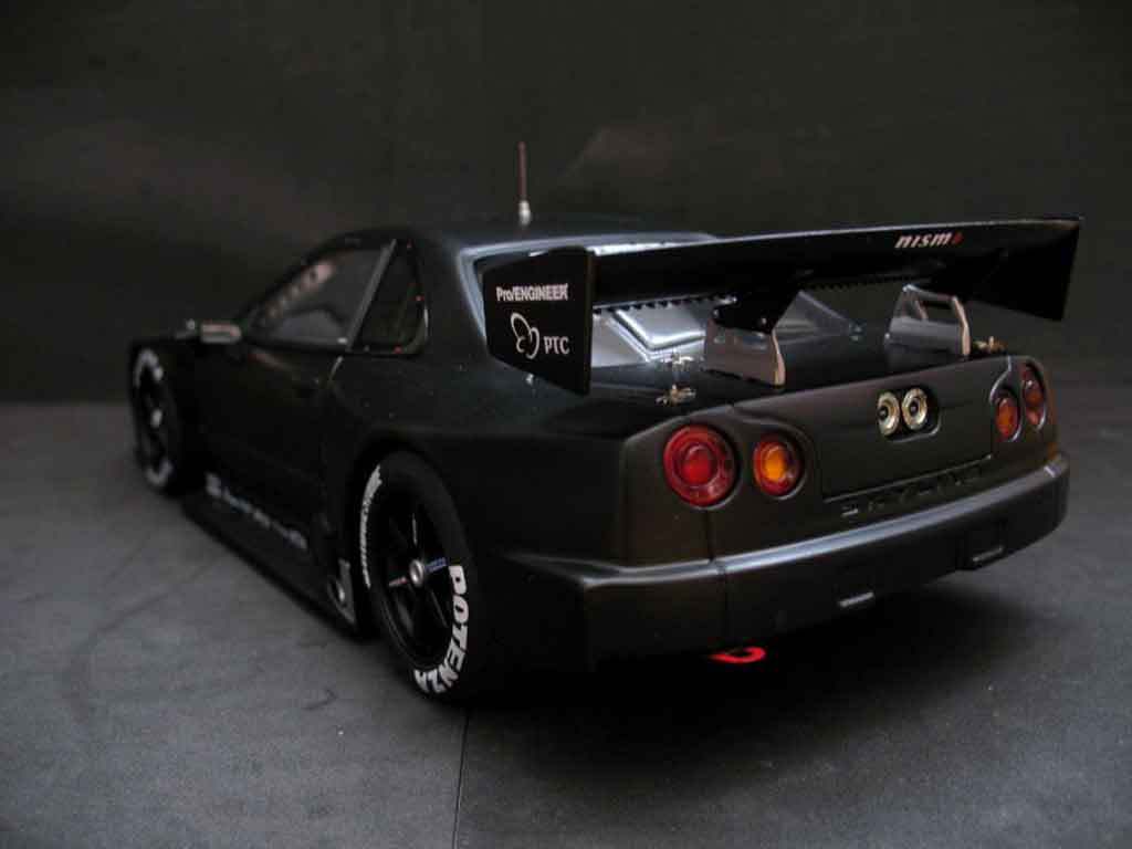 Nissan Skyline R34 JGTC test car 1/18 Autoart