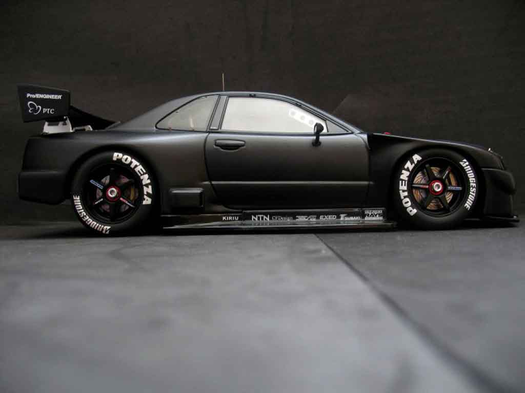 Nissan Skyline R34 JGTC test car 1/18 Autoart
