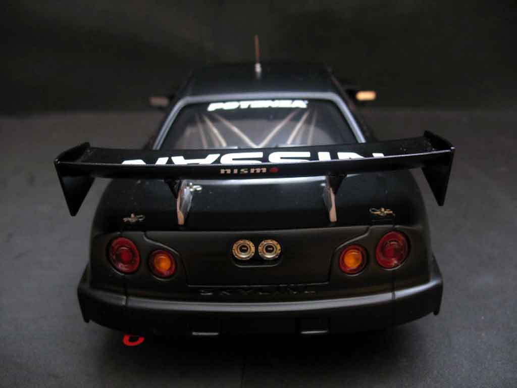 Nissan Skyline R34 JGTC test car 1/18 Autoart