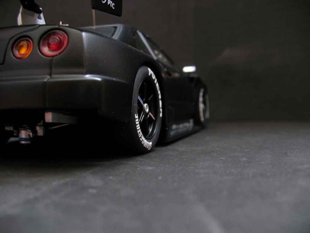 Nissan Skyline R34 JGTC test car 1/18 Autoart