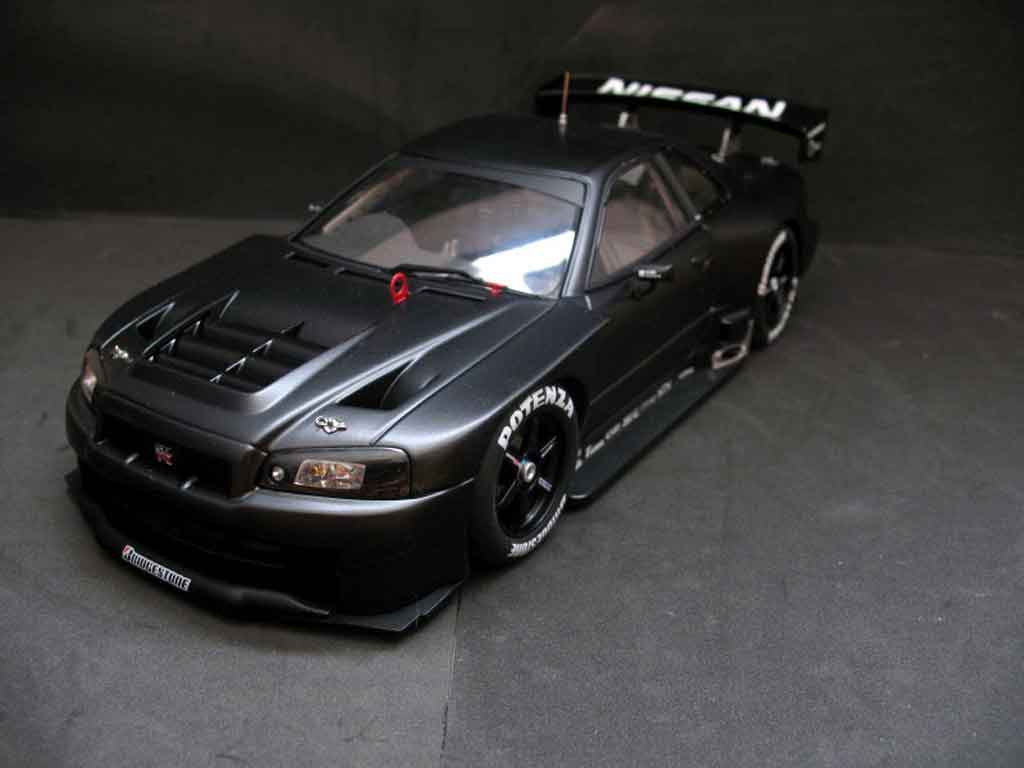 Nissan Skyline R34 JGTC test car 1/18 Autoart