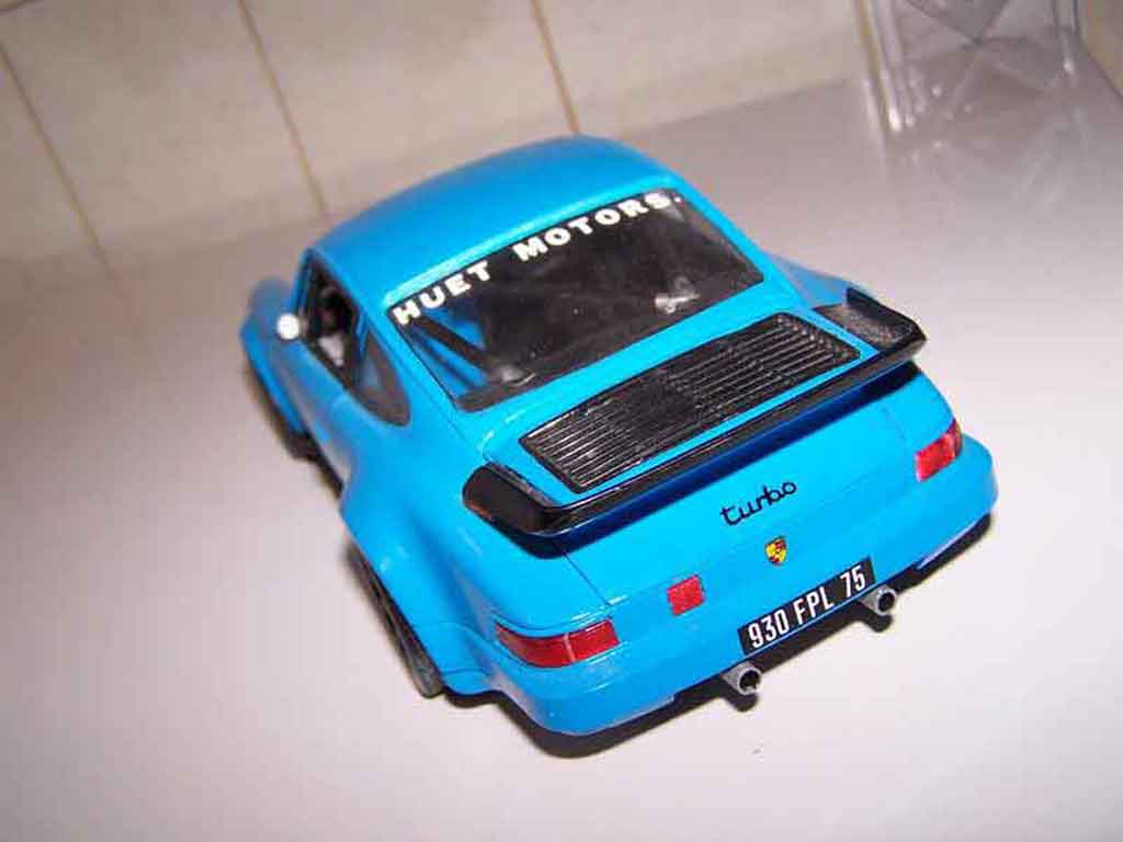 Porsche 911 Turbo blue 1/18 Tonka