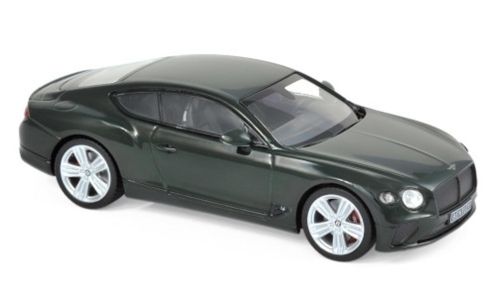 Bentley Continental 1/43 Norev GT green 2018 diecast model cars