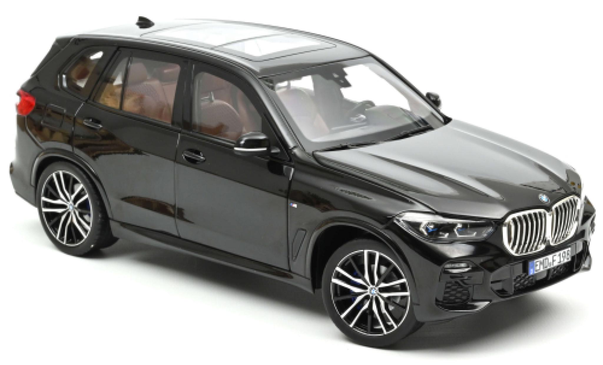 Bmw X5 1/18 Norev (G05) metallic black 2019 diecast model cars