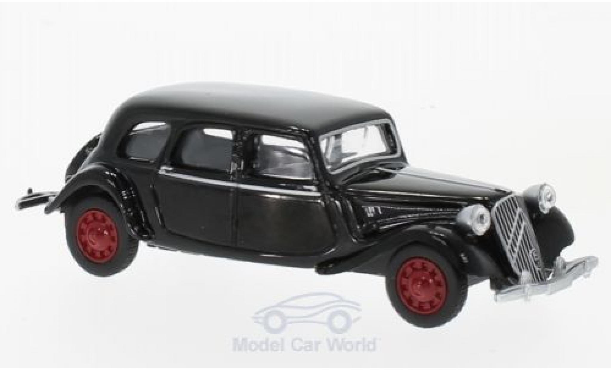 Citroen Traction 15 1/64 Norev 15-SIX black 1939 diecast model cars