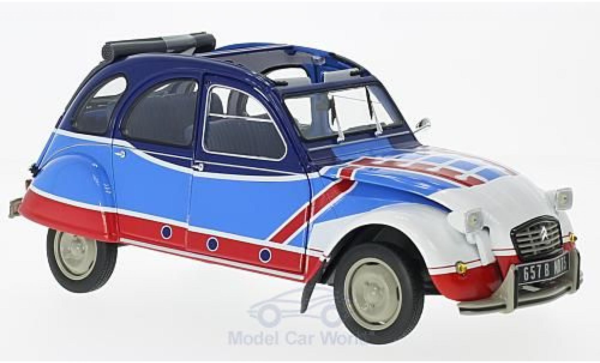 Citroen 2CV 1/18 Norev 6 Basket 1976 ohne Vitrine diecast model cars