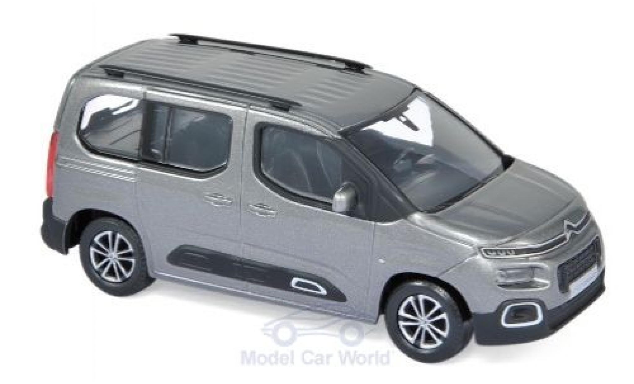 Citroen Berlingo 1/43 Norev metallic grey 2018 diecast model cars