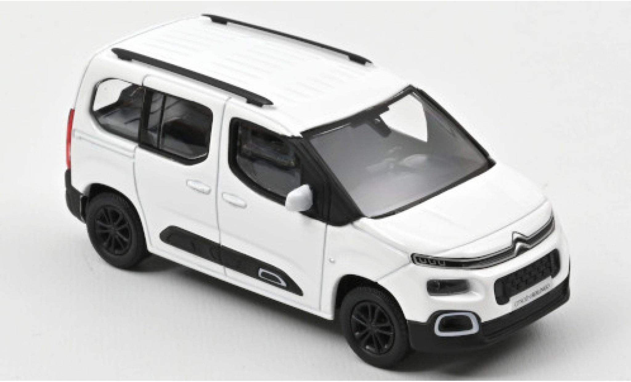 Citroen Berlingo 1/43 Norev white 2020 diecast model cars