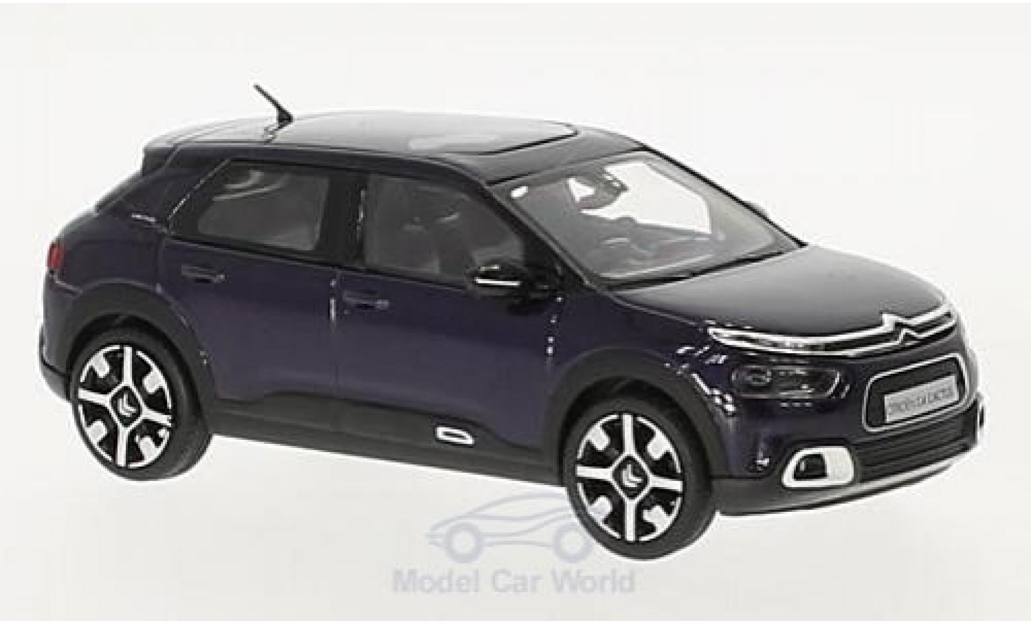 Citroen C4 1/43 Norev Cactus purple/white 2018 diecast model cars