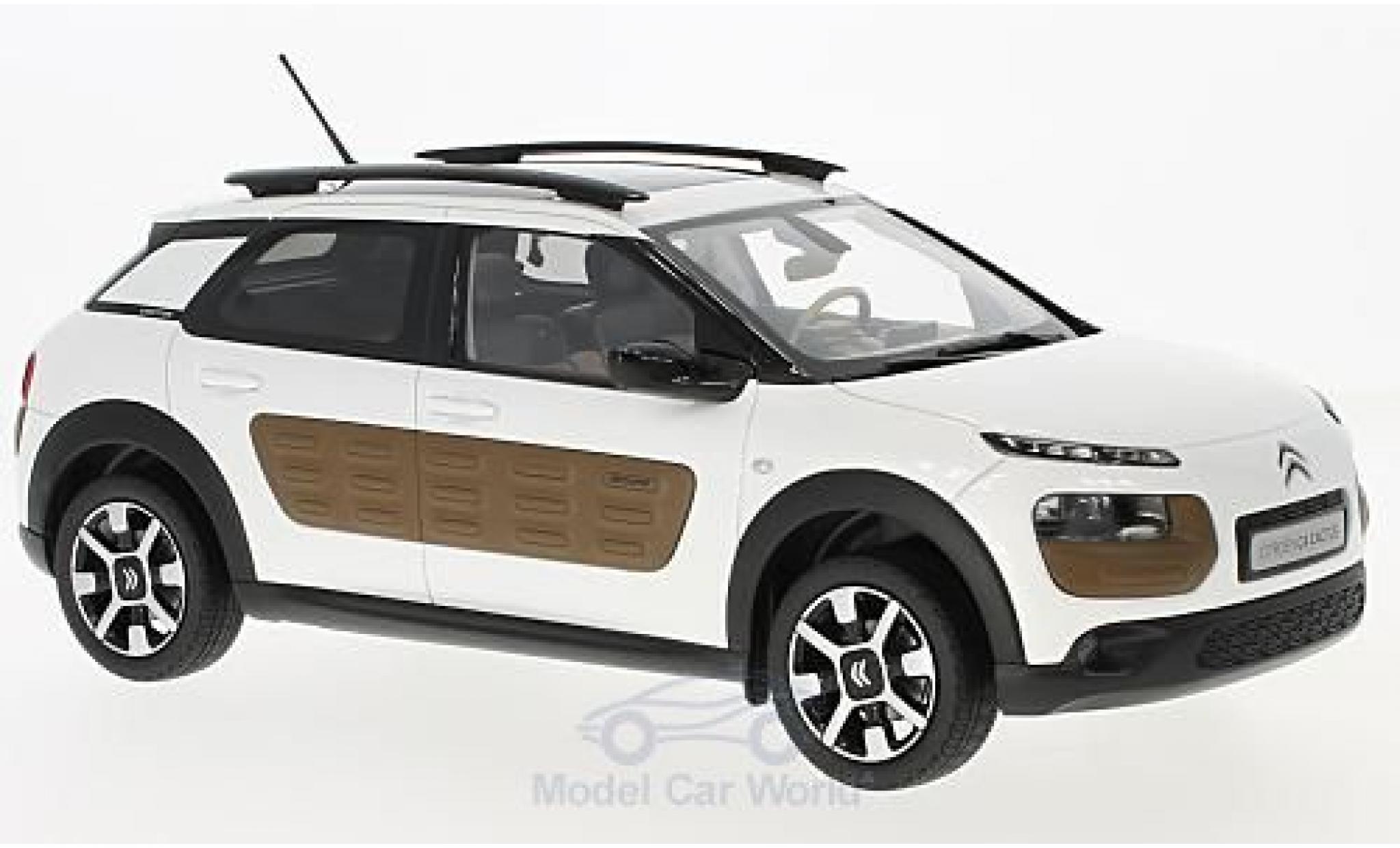 Citroen C4 1/18 Norev Cactus metallic white/brown 2014 diecast model cars