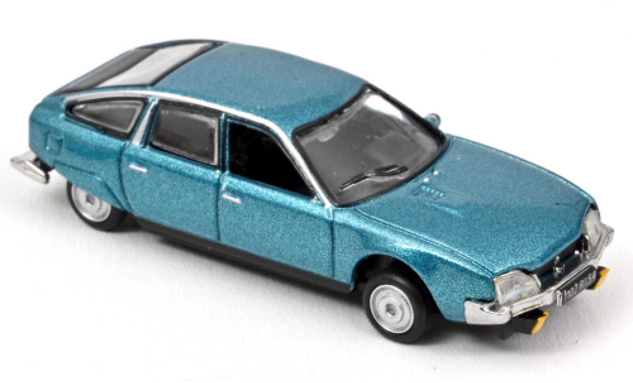 Citroen CX 1/87 Norev 2000 metallic blue 1975 diecast model cars