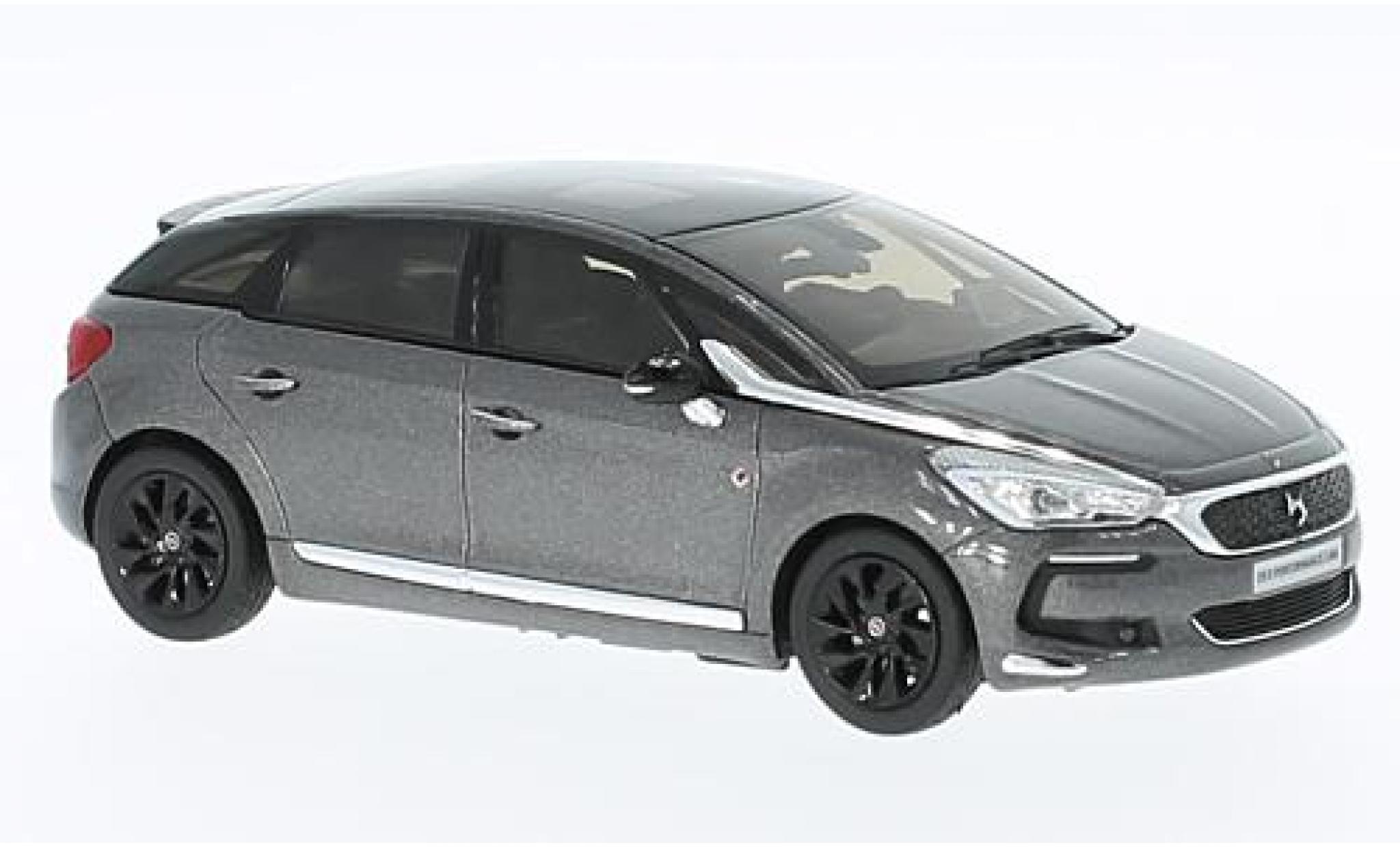 DS Automobiles DS5 1/43 Norev Citroen DS 5 Performance Line metallic grey/black 2016 diecast model cars