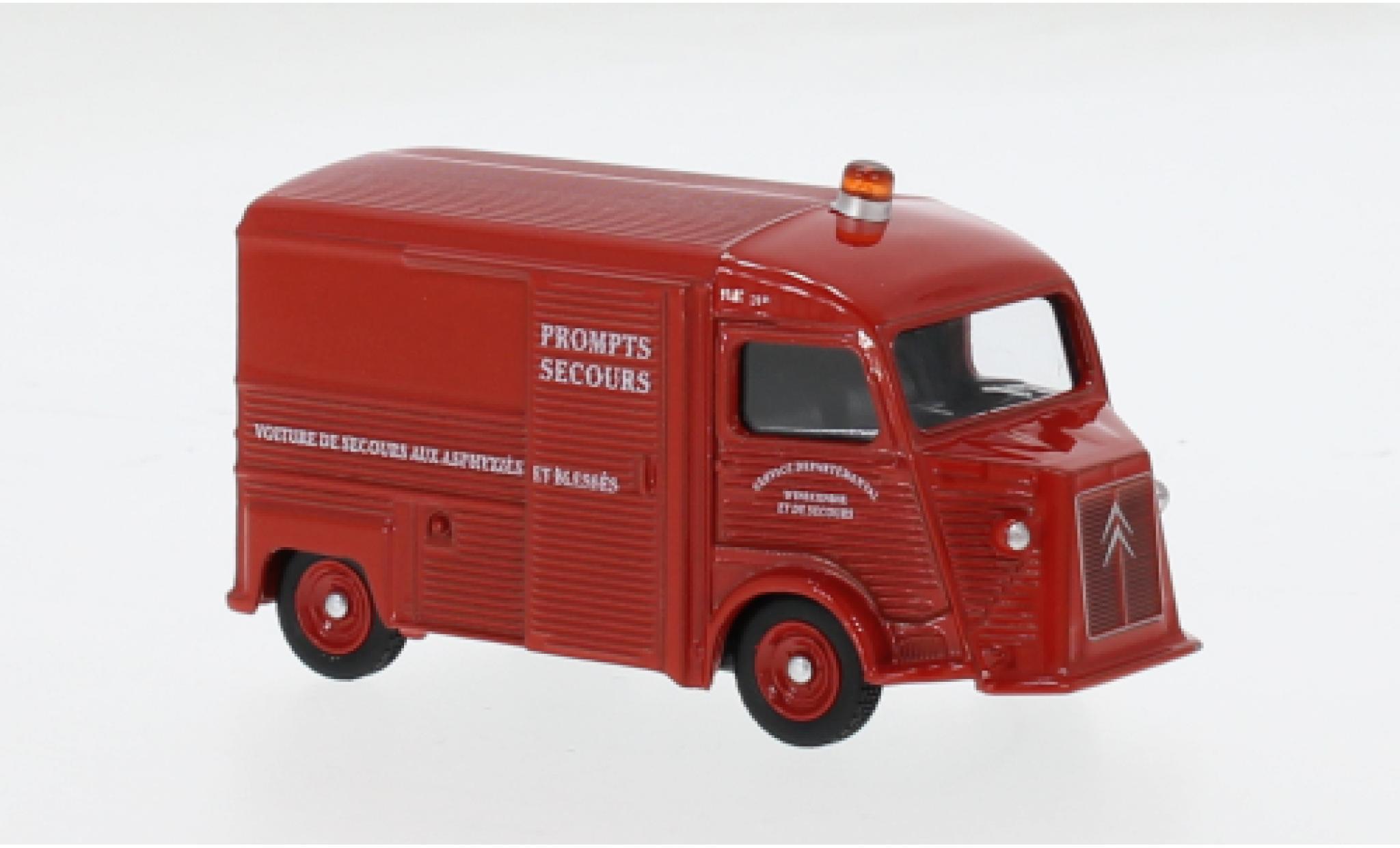 Citroen HY 1/64 Norev Fire brigade (F) 1969 1:64 diecast model cars