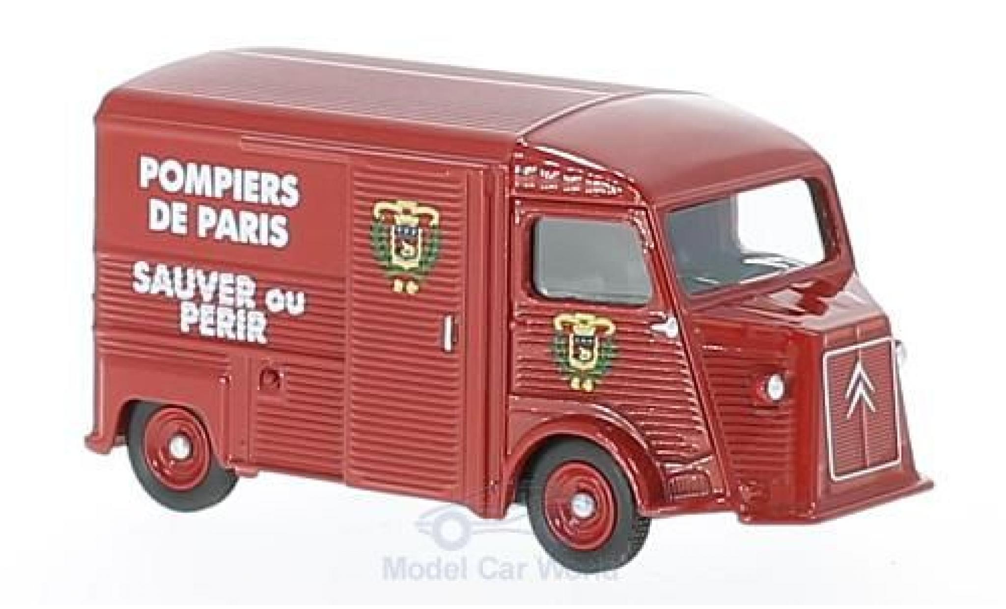 Citroen HY 1/64 Norev Fire brigade (F) 1969 diecast model cars