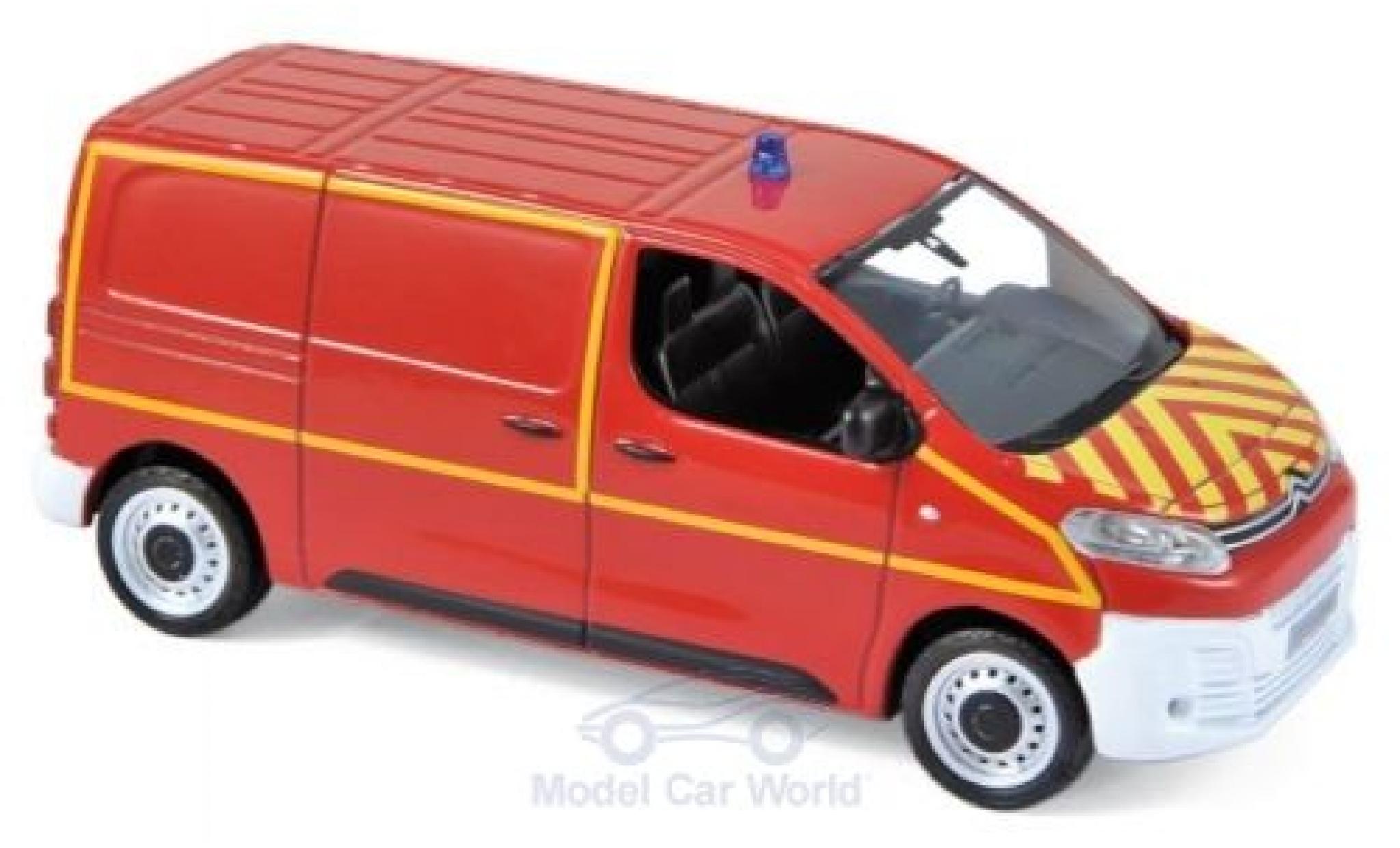 Citroen Jumpy 1/43 Norev Fire brigade (F) 2018 diecast model cars