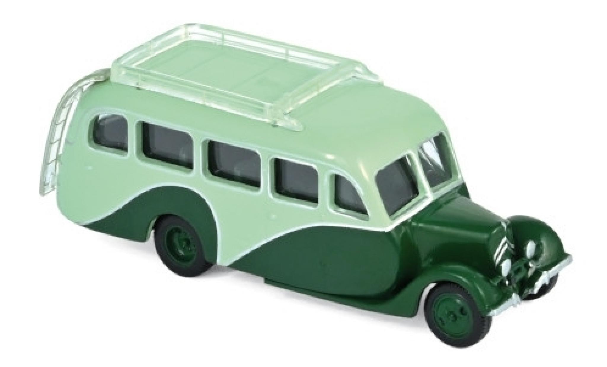 Citroen U23 1/87 Norev Autocar green/green 1947 diecast model cars