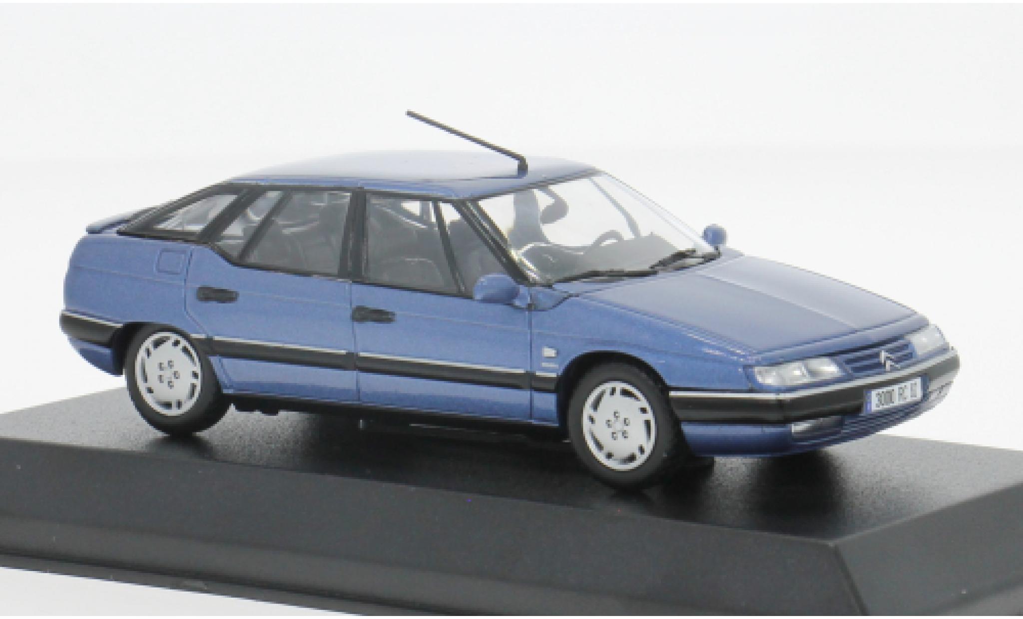 Citroen XM 1/43 Norev blue 1995 1:43 diecast model cars