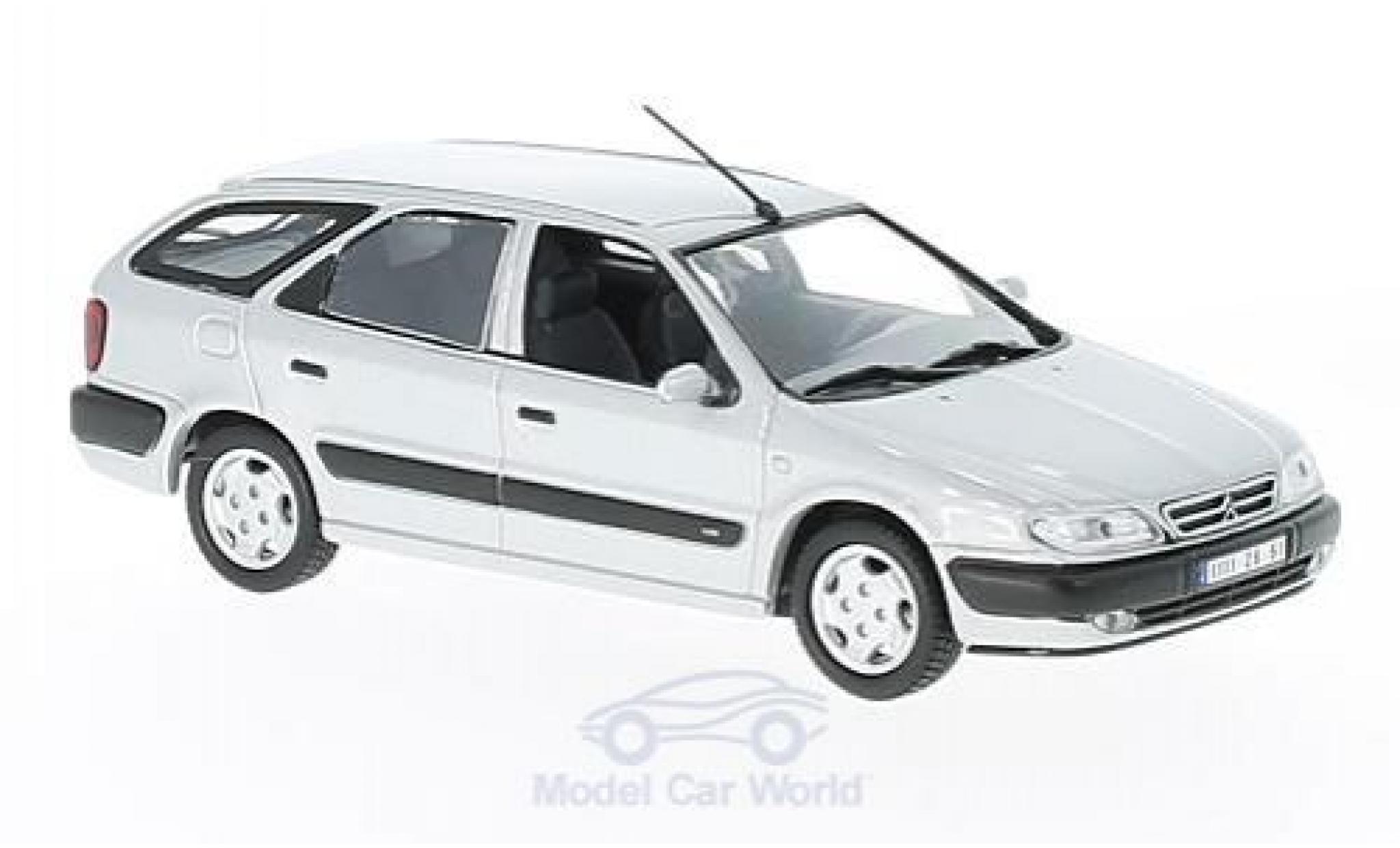 Citroen Xsara 1/43 Norev Estate grey 1998 diecast model cars