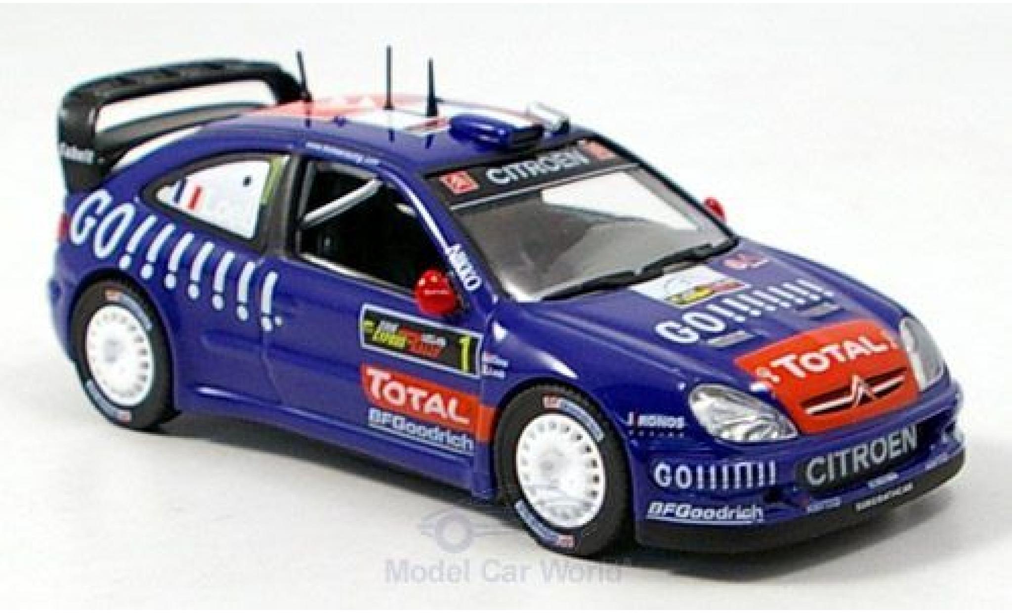 Citroen Xsara 1/43 Norev WRC No.1 Kronos Rally WM Rally Zypern 2006 S.Loeb/D.Elena diecast model cars