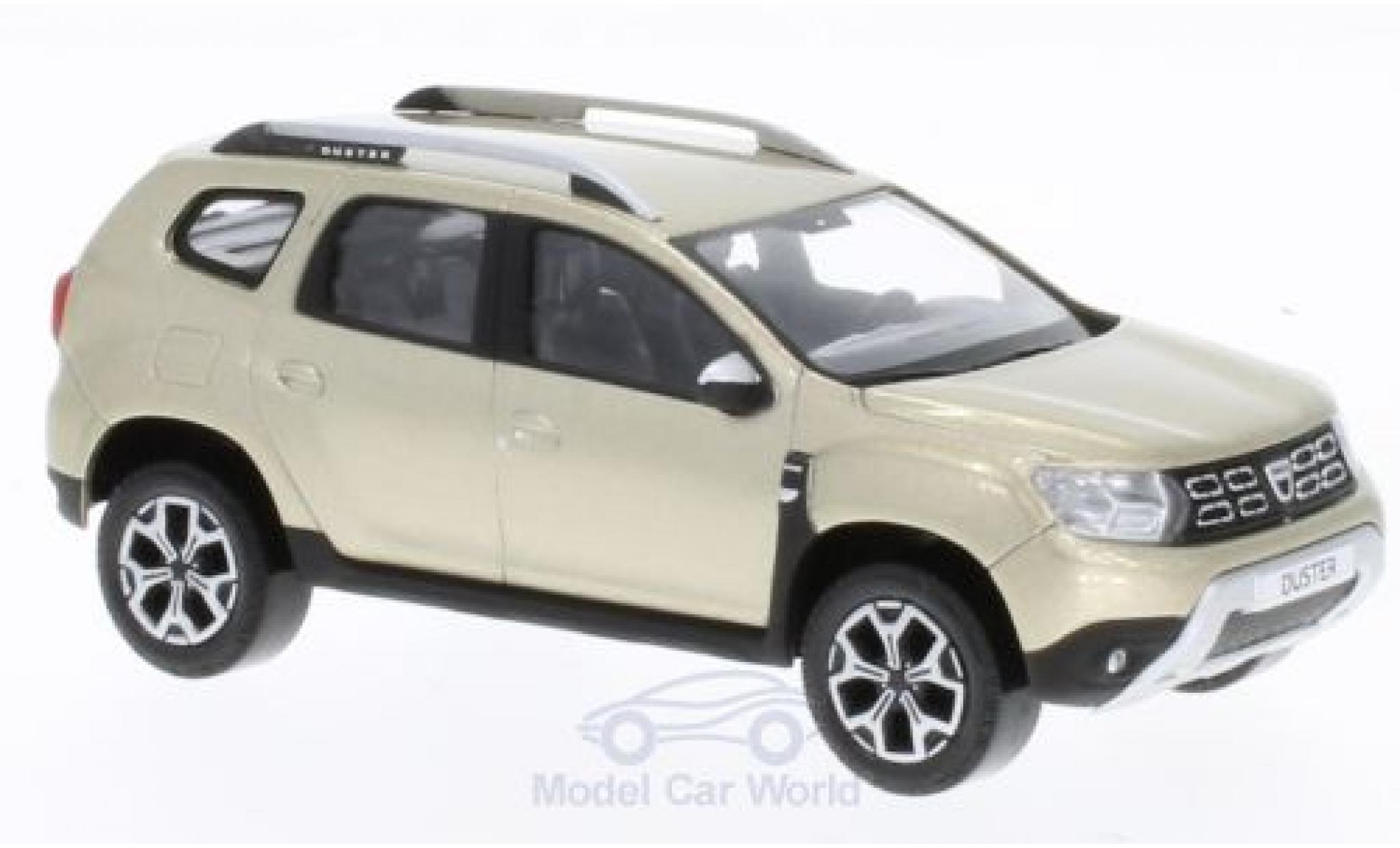 Dacia Duster 1/43 Norev metallic beige 2018 diecast model cars