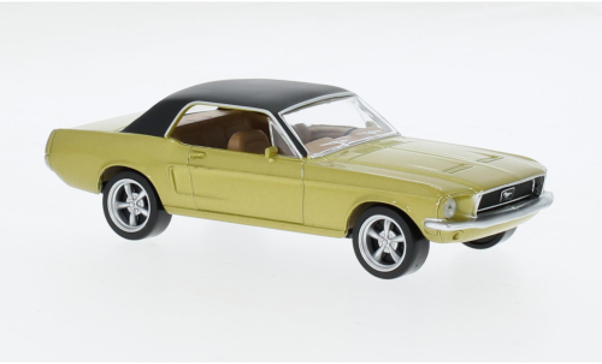 Ford Mustang 1/43 Norev gold/black 1968 1:43 diecast model cars