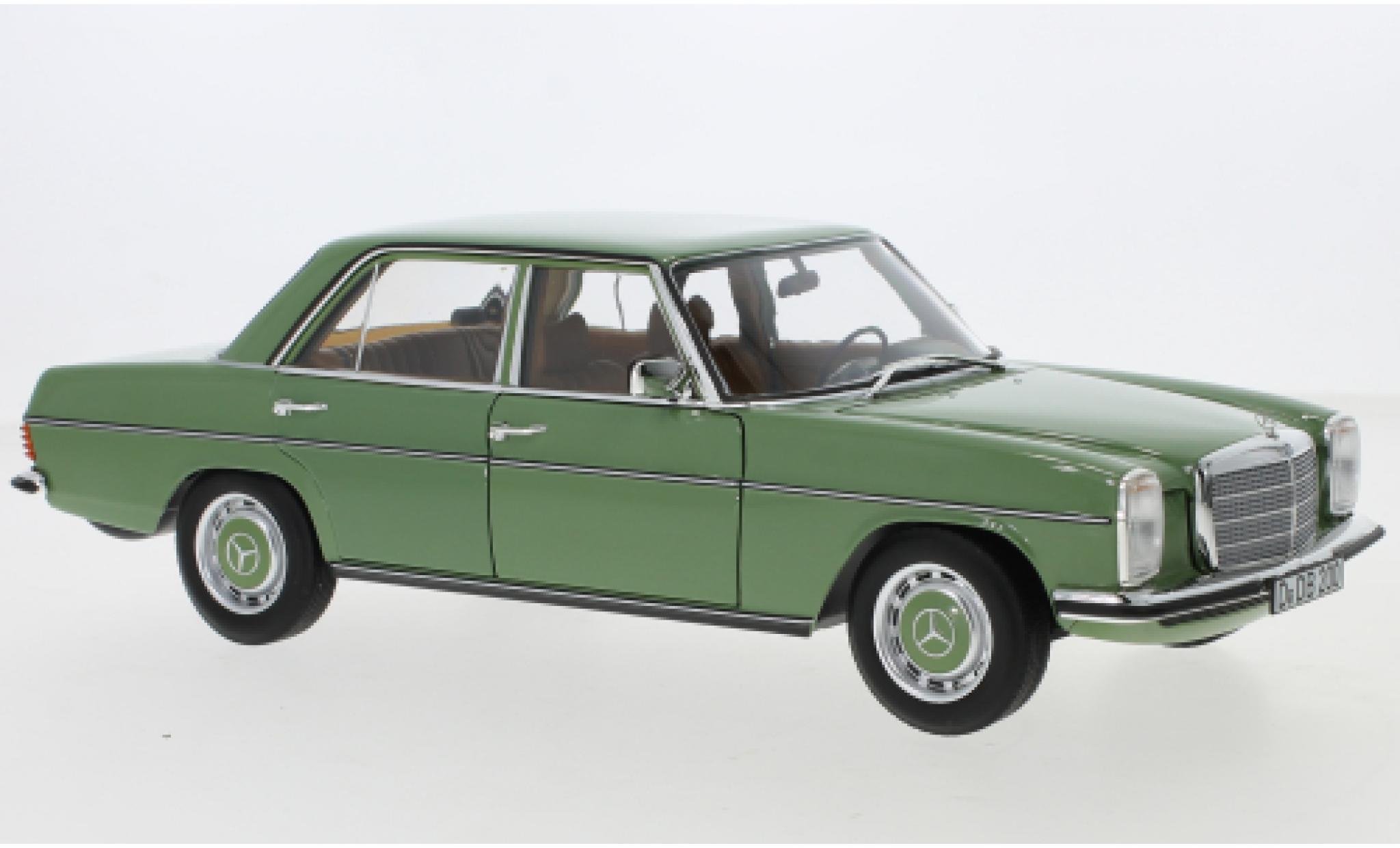 Mercedes 200 1/18 Norev /8 green 1973 diecast model cars