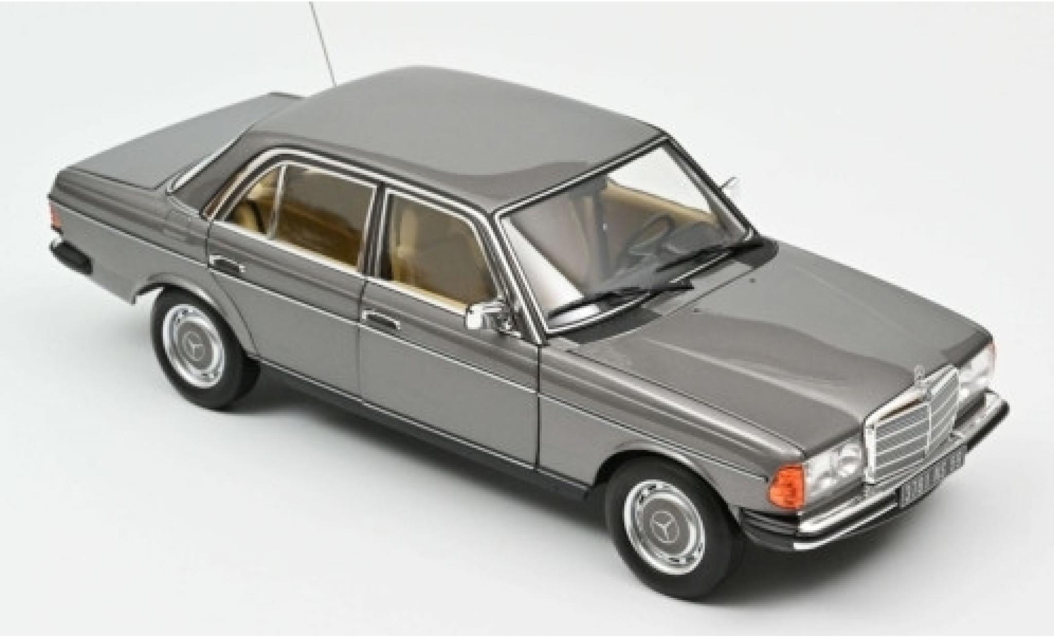 Mercedes 200 1/18 Norev (W123) metallic grey 1982 diecast model cars