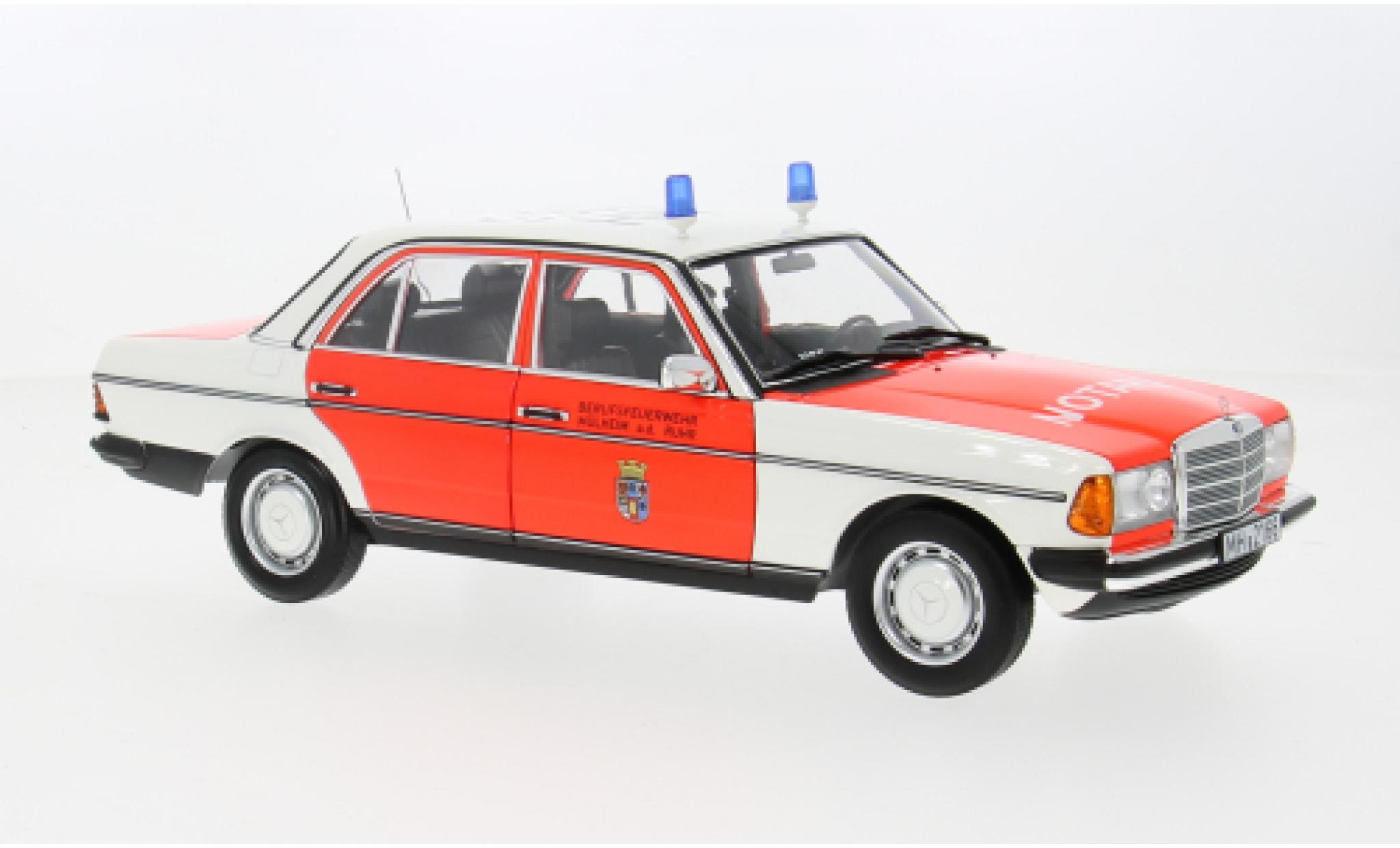 Mercedes 200 1/18 Norev (W123) Notarzt 1984 1:18 diecast model cars