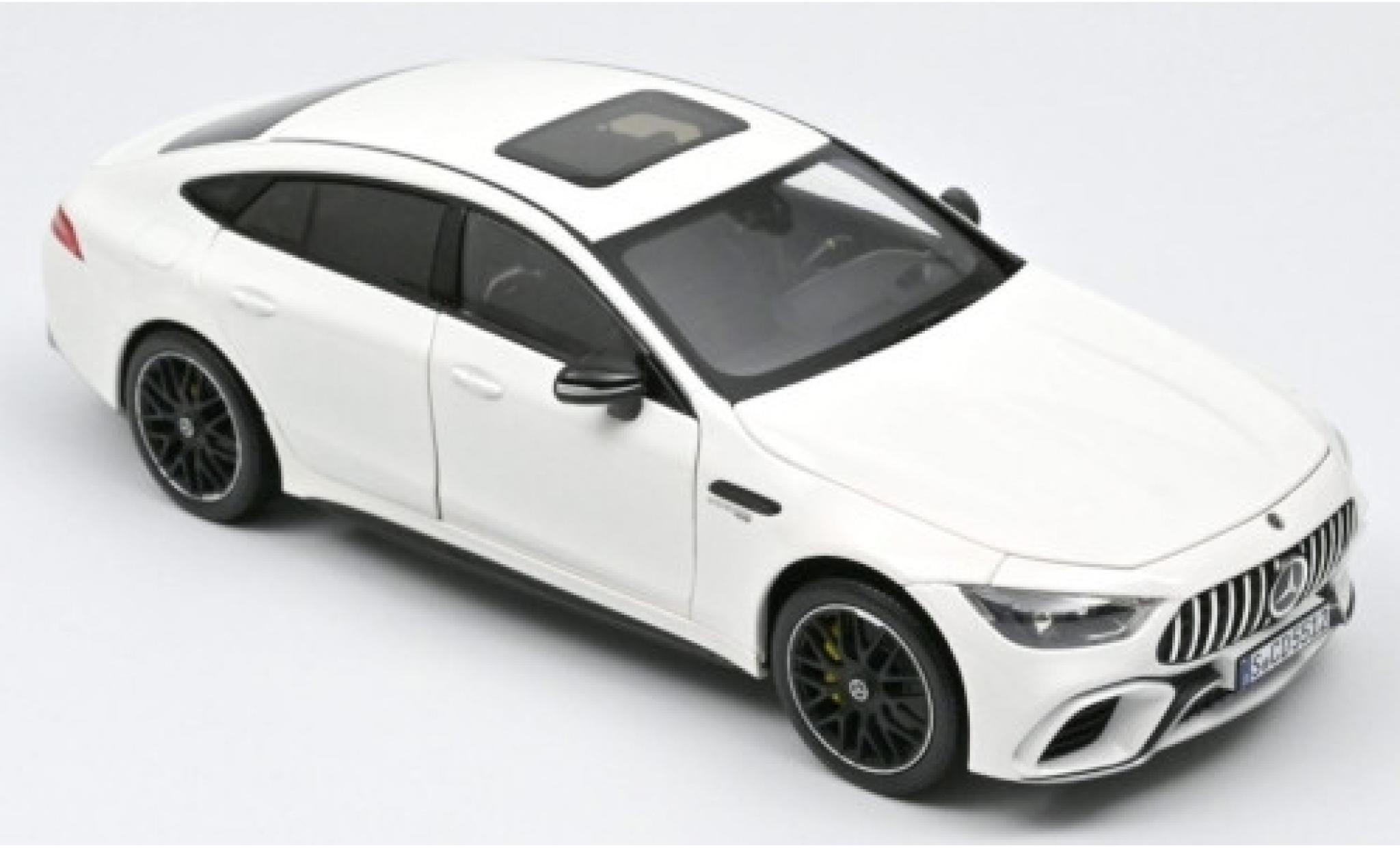 Mercedes AMG GT 1/18 Norev S 4 Matic+ white 2019 diecast model cars