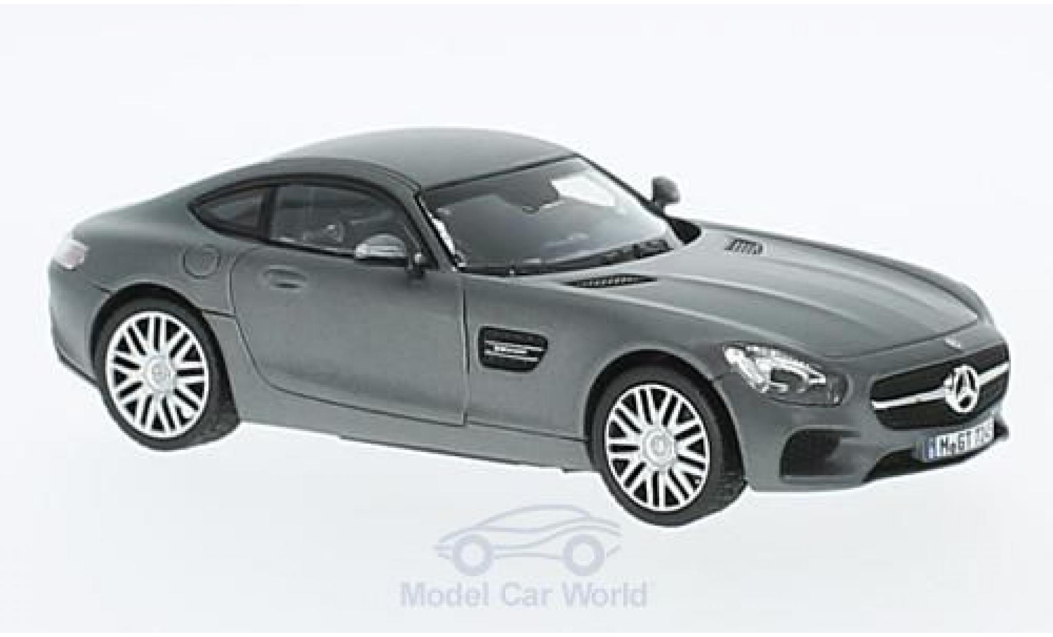 Mercedes AMG GT 1/43 Norev S matt-grey 2015 diecast model cars