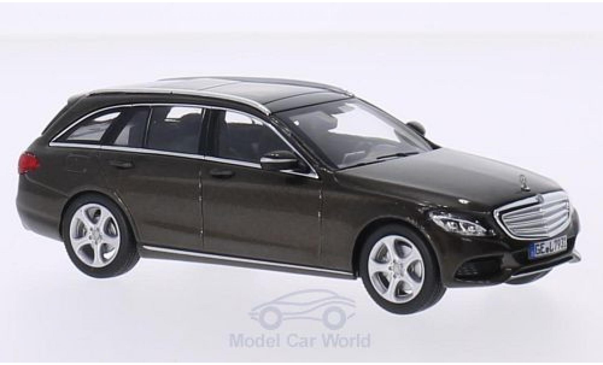 Mercedes Classe C 1/43 Norev T-Modell (S205) metallic brown 2014 diecast model cars