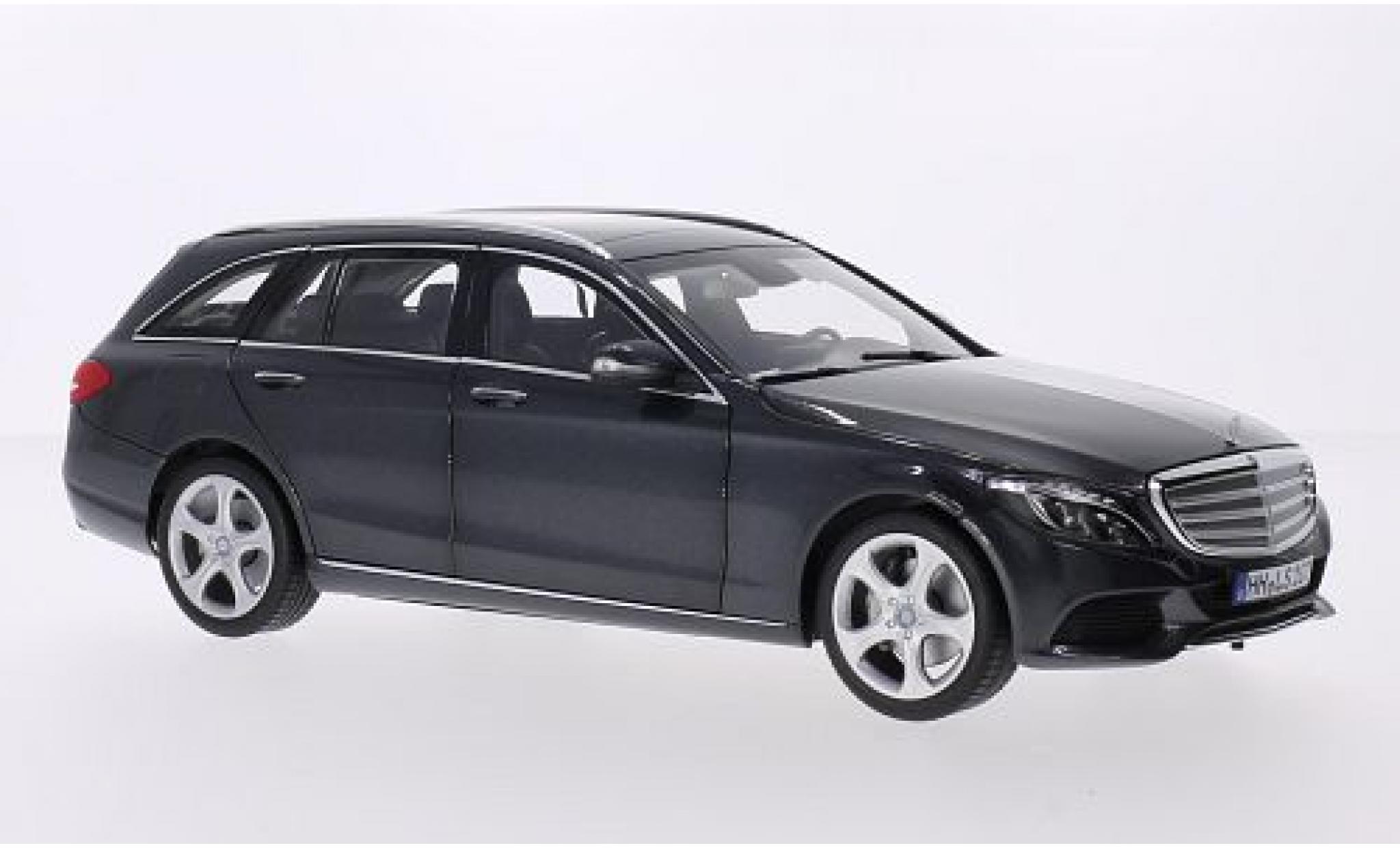 Mercedes Classe C 1/18 Norev T-Modell (S205) metallic grey 2014 diecast model cars