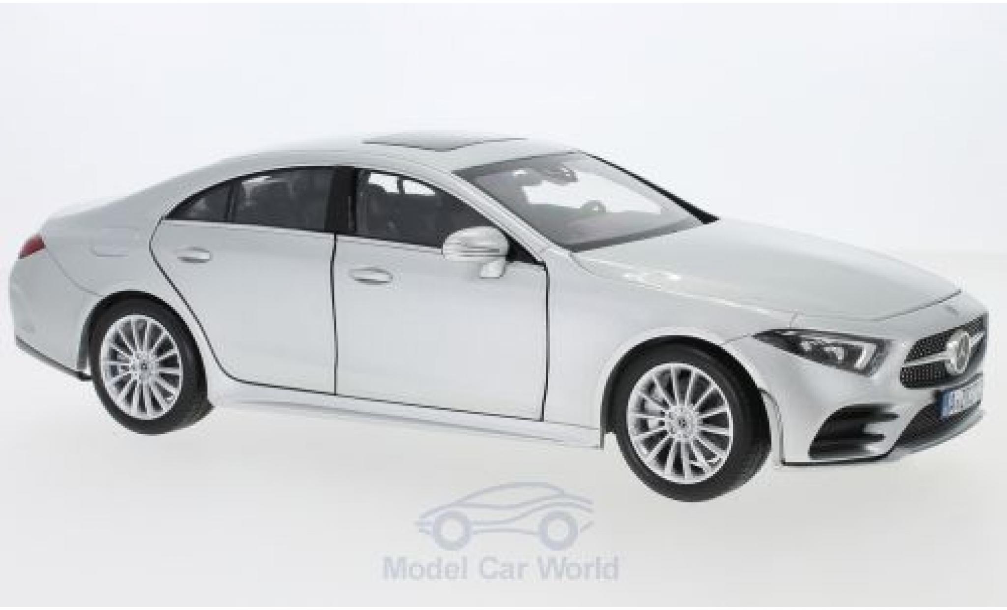 Mercedes CLS 1/18 Norev -Class grey 2018 diecast model cars