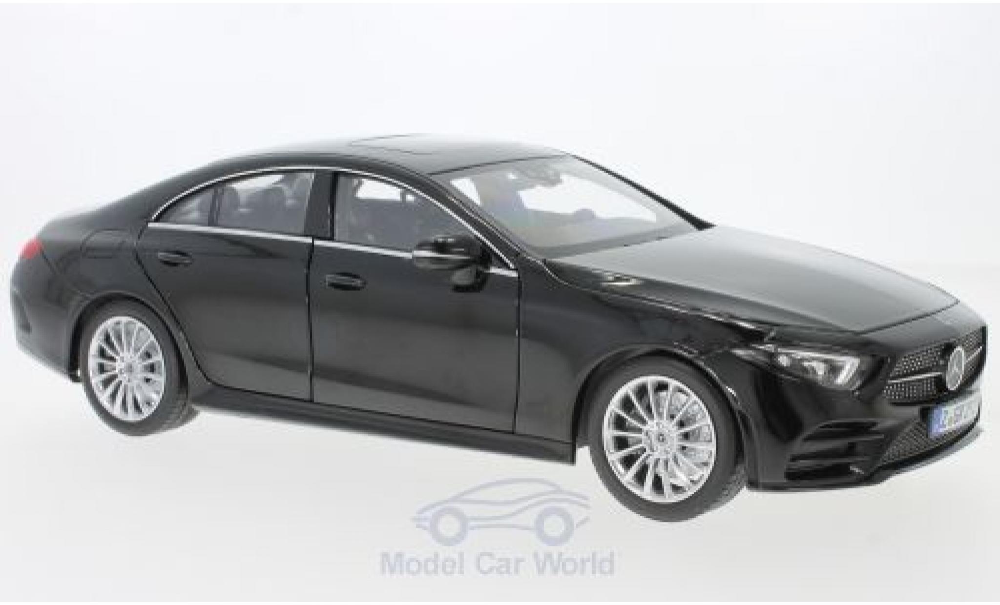 Mercedes CLA 1/18 Norev CLClasse S black 2018 diecast model cars