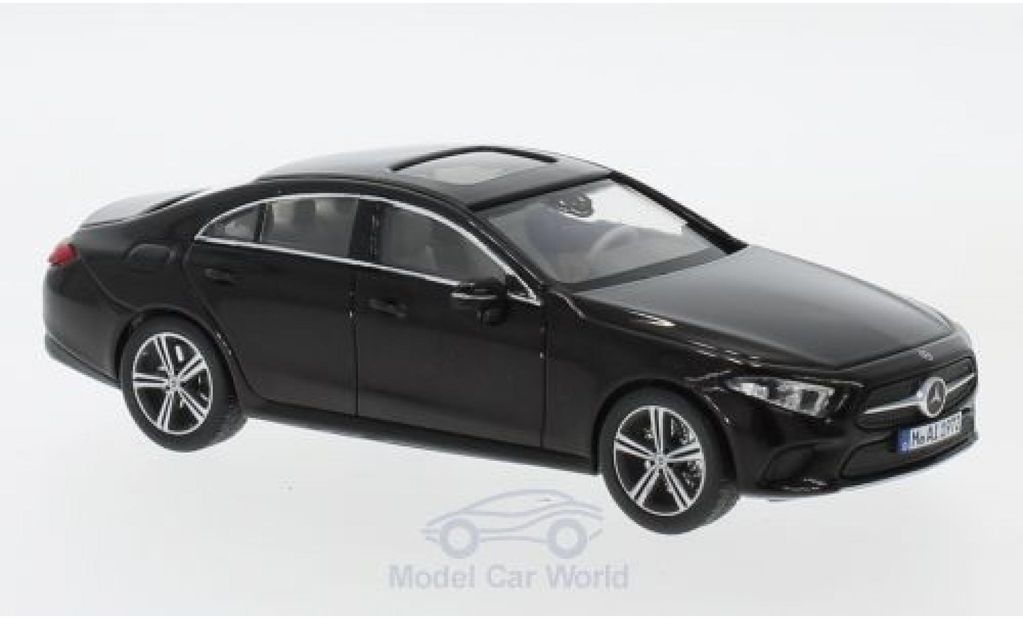 Mercedes CLS 1/43 Norev metallic red 2018 diecast model cars