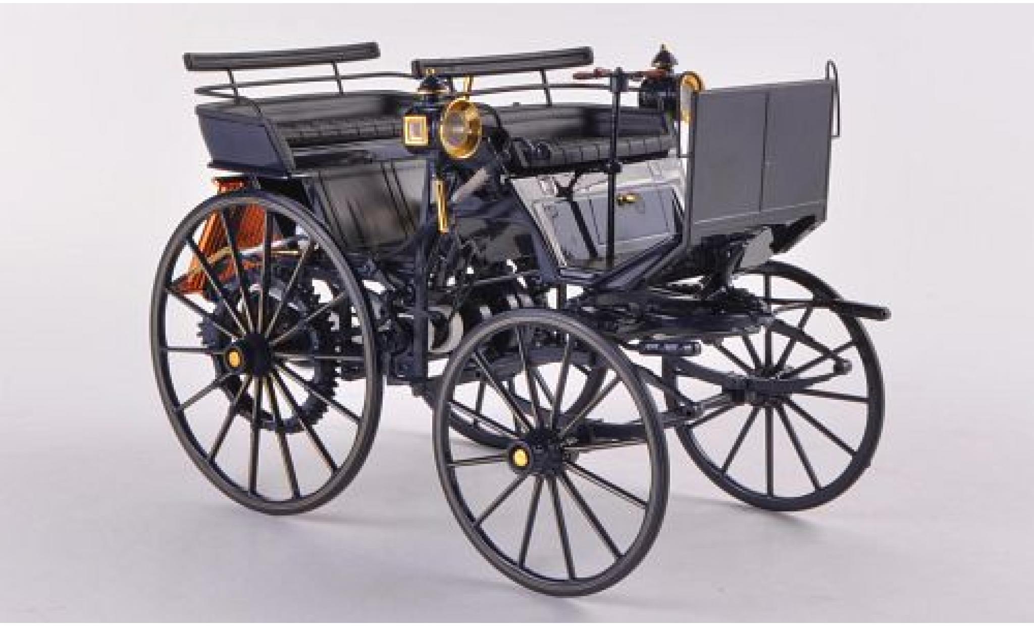 Mercedes Daimler 1/18 Norev Motorkutsche blue 1886 diecast model cars