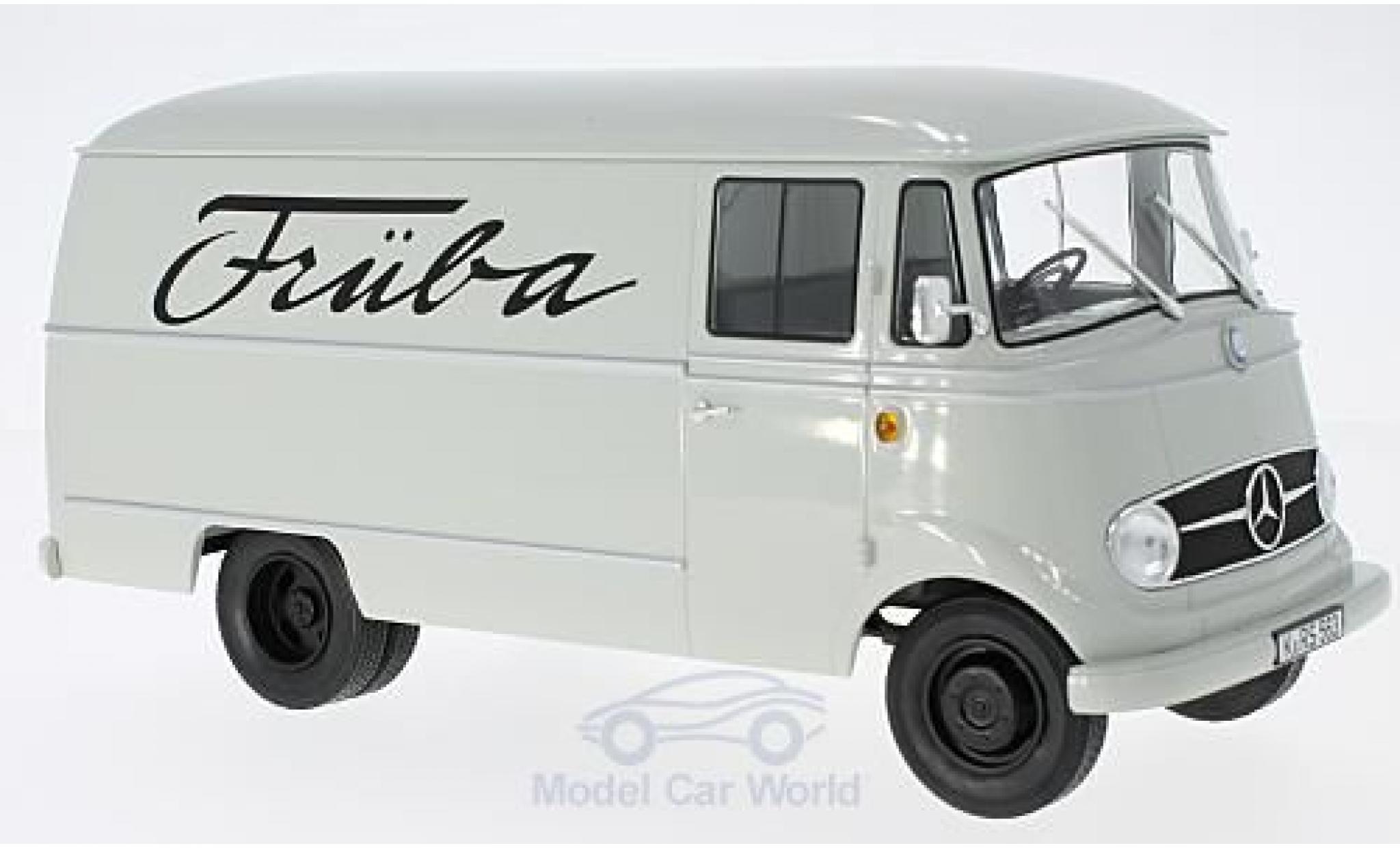 Mercedes L319 1/18 Norev Van grey Fr&uuml;ba 1957 diecast model cars