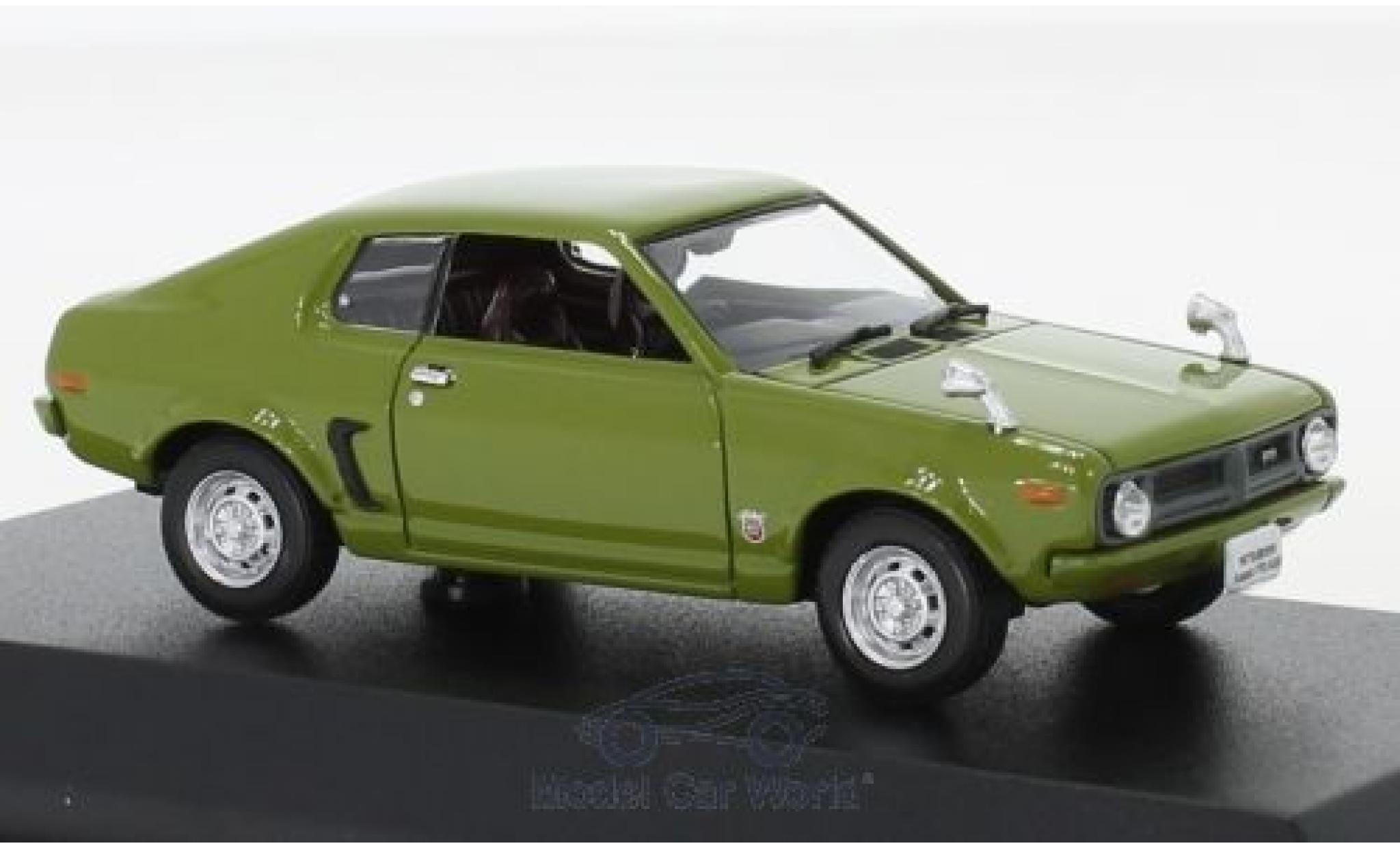 Mitsubishi Galant 1/43 Norev FTO GSR green RHD 1973 diecast model cars