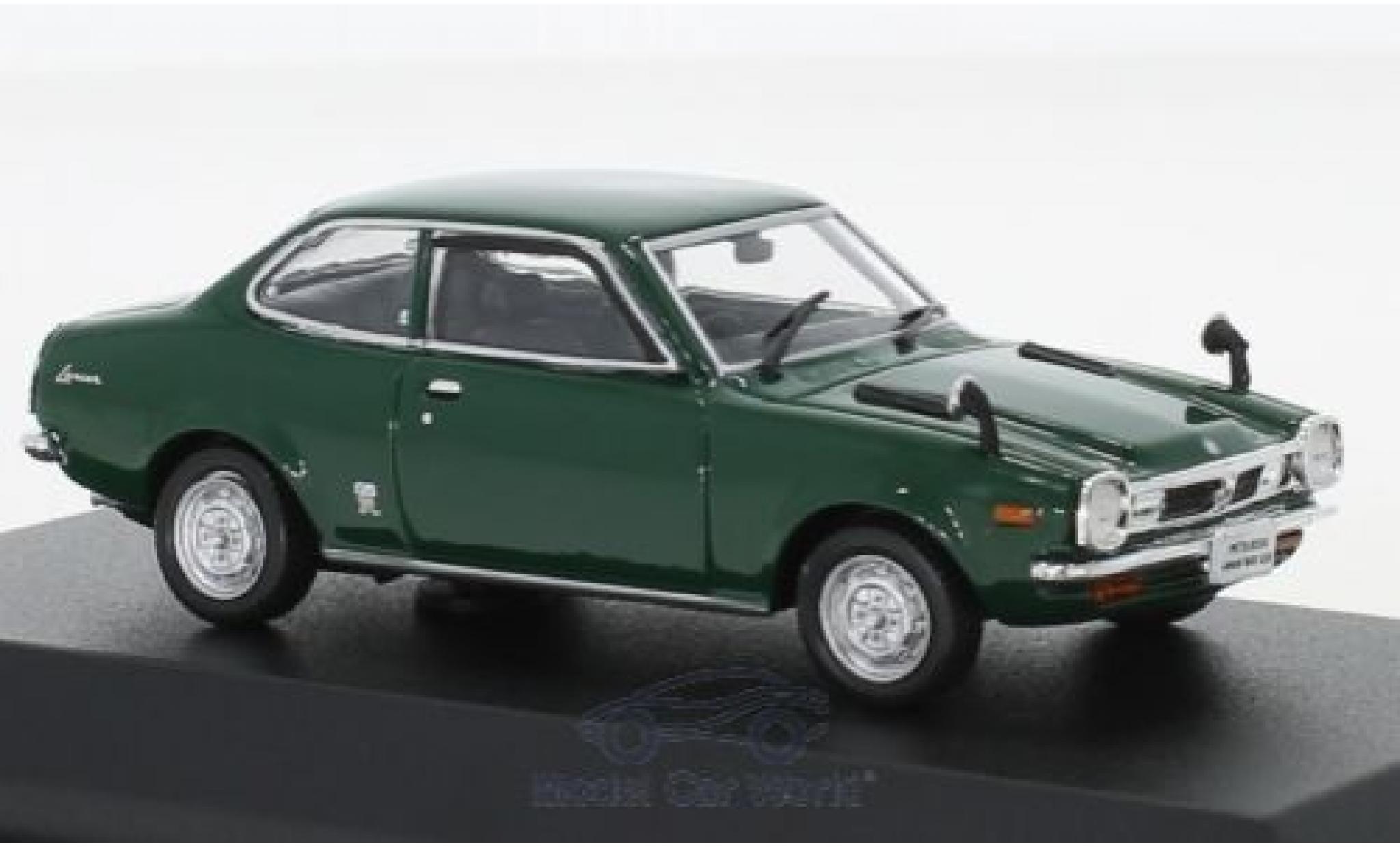 Mitsubishi Lancer 1/43 Norev 1600 GSR green RHD 1973 diecast model cars